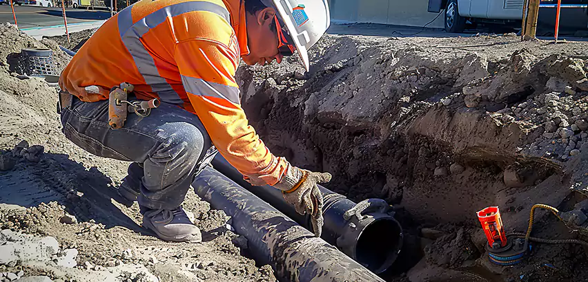 Professional Underground Pipe Repair Services in Massapequa Park, NY.